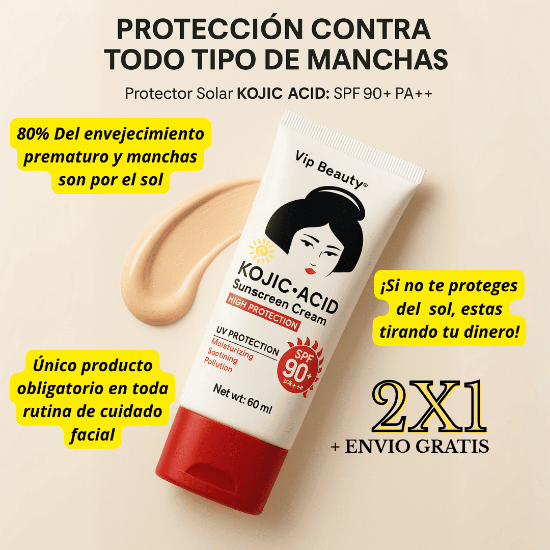 KOJICBLOCK: Protege, aclara y rejuvenece 2x1 + Envío Gratis