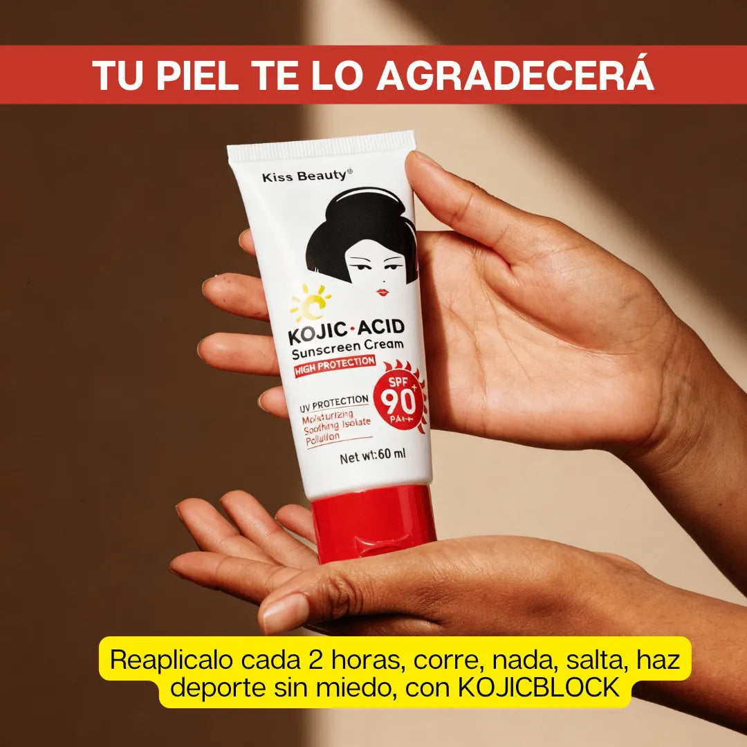 KOJICBLOCK: Protege, aclara y rejuvenece 2x1 + Envío Gratis